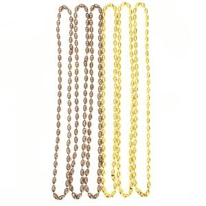 Mini Football Shaped <strong>Mardi</strong> <strong>Gras</strong> Sport <strong>Beads</strong> - Product Image 2