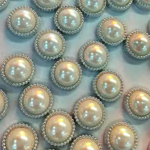 JPstrass Crystal Rhinestone White Pearl Hotfix for Jewelry Making Wedding Dress DIY Accessories