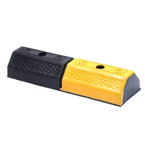 Protecteurs en caoutchouc Parking Car Wheel Stopper Truck Barrier Wheel STOP