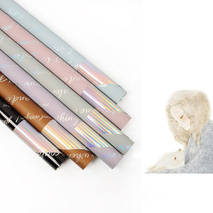 מכירת קידום מכירות פרח קישוט עמיד למים בהיר צבעוני גלישת paperer - Product Image 2