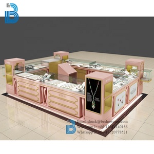 ร้านขายเครื่องประดับที่เรียบง่ายร้านตกแต่งภายในการออกแบบเคาน์เตอร์รูปภาพร้านค้าตู้เครื่องประดับเงิน - Product Image 5