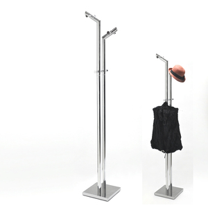 Fancy Chrome Commercial Hat Rack con 3 pies de metal - Product Image 4