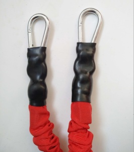 Bandes de résistance couverts à manches en Nylon, 360 degrés, avec harnais d'épaule, ceinture pour les athlétiques, la course, le saut - Product Image 4