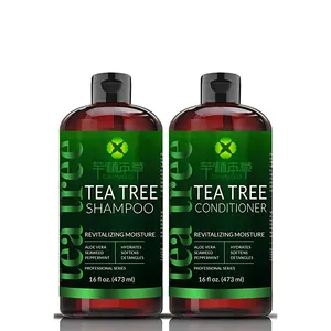 Wholesale deep cleansing for dandruff tea tree oil shampoo