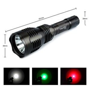 UniqueFire HS-802 – <span class=keywords><strong>lampe</strong></span> de poche LED verte haute densité 10W, <span class=keywords><strong>puissante</strong></span> <span class=keywords><strong>lampe</strong></span> <span class=keywords><strong>torche</strong></span> <span class=keywords><strong>longue</strong></span> <span class=keywords><strong>portée</strong></span> pour la chasse - Product Image 5