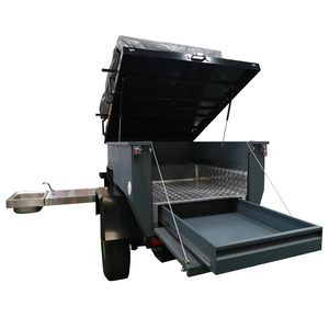 Le Plus Populaire pliage utilisé roulotte avec <span class=keywords><strong>tente</strong></span>, roue et garde-boue - Product Image 2
