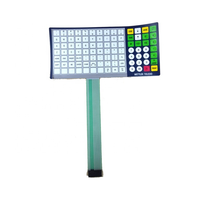 Wholesale Keyboard Label Balance English Version Key Sheet Desktop Keypad for BCom Scales