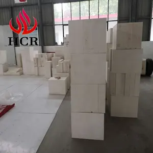 Nhà Máy Giá AZS Cao Alumina Zircon Cát Giá Silica AZS Chịu Lửa Gạch Cho Float Glass Lò