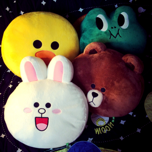 En peluche <span class=keywords><strong>de</strong></span> bande <span class=keywords><strong>dessin</strong></span>ée enfants <span class=keywords><strong>lapin</strong></span> animal oreiller coussin gros - Product Image 5