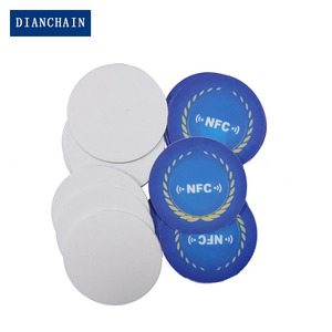 Rfid 13.56Mhz Hf Pvc Zelfklevende Label Coin <span class=keywords><strong>Wifi</strong></span> Nfc Sticker <span class=keywords><strong>Tag</strong></span> - Product Image 4