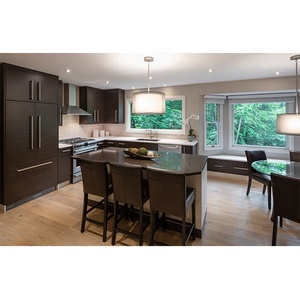 Venta directa de fábrica, <span class=keywords><strong>buena</strong></span> calidad, muebles para el hogar, chapa de madera, <span class=keywords><strong>Isla</strong></span> de cocina moderna - Product Image 2