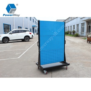 Estante de Metal para herramientas, Panel de rejilla de placa de orificio de gestión de Material extraíble - Product Image 6