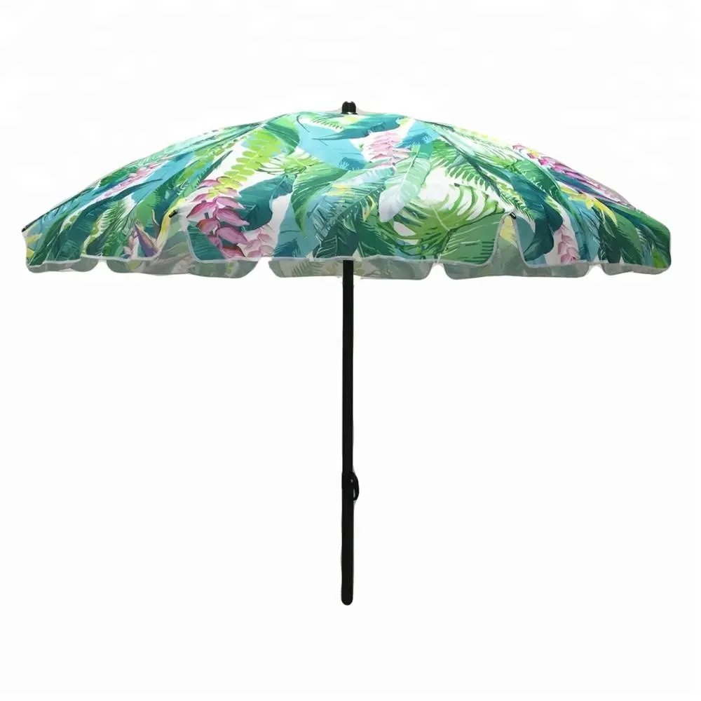 Sunnylife Outdoor flower Beach Umbrella, Lightweight Sunshade