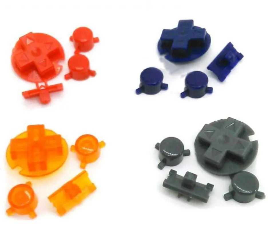 New Replacement Color Buttons for Gameboy Pocket for GBP Custom Mod Button Set