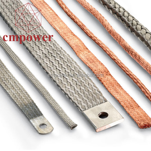 Manufacturer Flexible Flat Copper Cable Busbar Copper Braided Shielded Wire