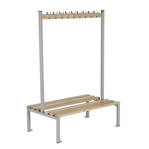 Mining Man <strong>Camp</strong> Miner Boot Locker Steel Bench Chain Metal <strong>Wardrobe</strong> With Front Seat Customized Size Changing Chair - Product Image 6