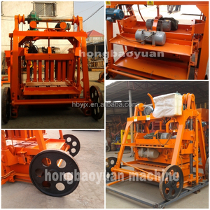 QMY4-45 <span class=keywords><strong>Nepal</strong></span> rỗng xi măng bê tông trứng đẻ lát gạch khối nhà sản xuất máy làm - Product Image 3