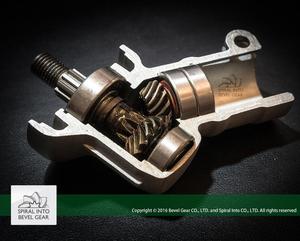 Moteur à engrenages de transmission à pignon de haute précision personnalisé de haute qualité certifié ISO9001 en matériau ferreux doré durable - Product Image 3