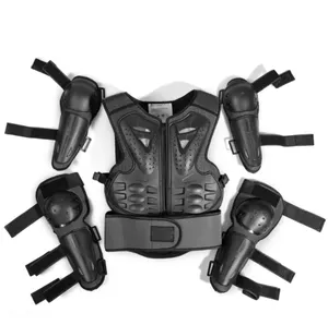 New hot mangueira de equitação proteção segura conjunto completo Body Armor Vest Crianças Crianças Motocicleta Armadura Corporal