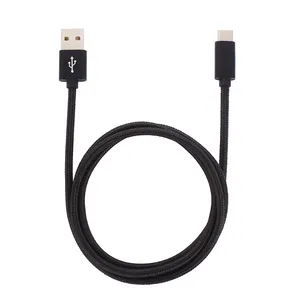 2018 Nylon Gevlochten Fast Charger USB-C Type c naar USB 3.0 Datakabel