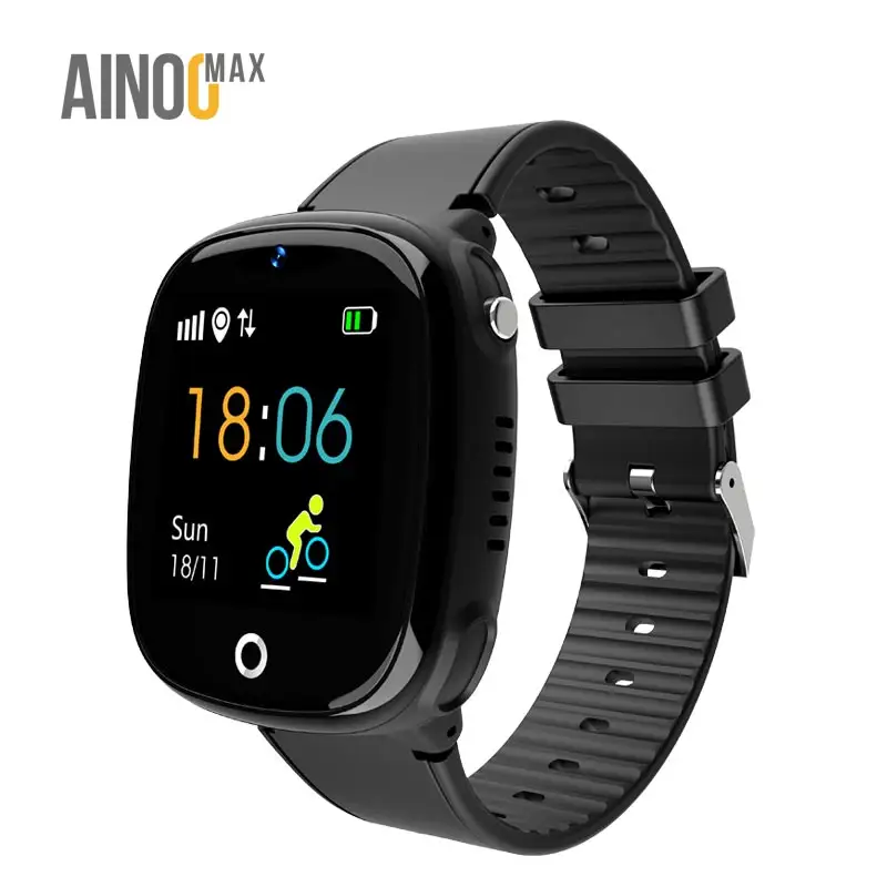AinooMax L332 الذكية للماء الاطفال smartwatch السباحة ip68 ip67 hw11 ساعة بـ gps للأطفال للماء للأطفال مع بطاقة sim ونظام تحديد المواقع