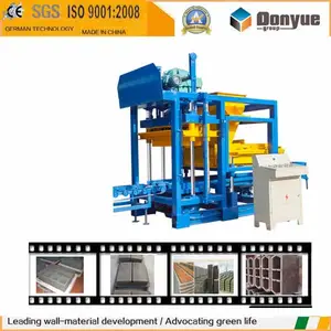 Linyi QT4-25 machine à bloc semi-automatique pour parpaing creux pavé et plein