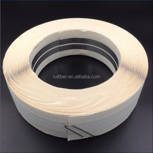 Deux bandes métalliques renforcées, ruban adhésif flexible pour coins de cloisons sèches, protections d'<span class=keywords><strong>angle</strong></span> de qualité supérieure - Product Image 3