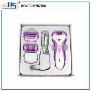 Depiladora eléctrica femenina 4 1 Lady Shaver Machine Depilación recargable Pinzas de cuidado personal para mujeres Uso doméstico EU/US - Product Image 2