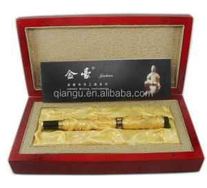 Pluma Estilográfica de Lujo Jinhao Serie 999, Dos Dragones Jugando con una Perla, Metal - Product Image 1