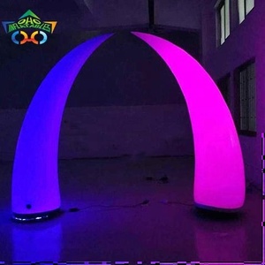 Tubo Led fiesta decoración de la boda inflable Tusk para las ventas - Product Image 3