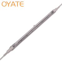 Lampe de fusion infrarouge au quartz 430 mm, tube chauffant halogène 90 V 300 W pour unité de fixation d'imprimante à rayons X