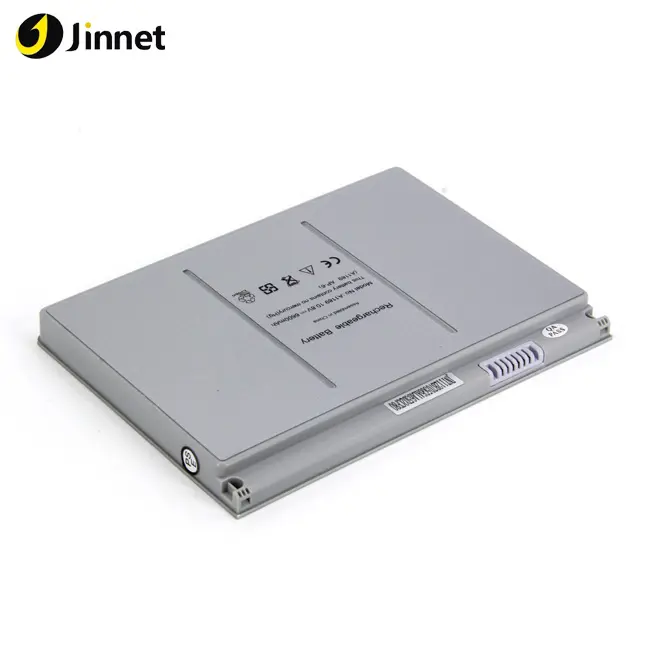 Jinnet เปลี่ยนแบตเตอรี่แล็ปท็อป A1189สำหรับ App Book Pro 17 ''A1151 MA092 MA611แบตเตอรี่โน๊ตบุ๊ค