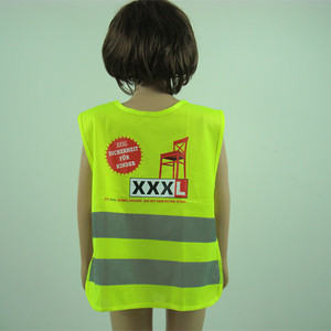 120gsm punto luminoso Pollover de seguridad <span class=keywords><strong>para</strong></span> niños <span class=keywords><strong>chaleco</strong></span> - Product Image 3