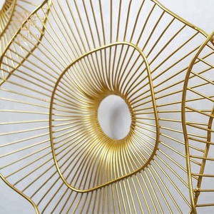 Gold Metal Modern Wall Art Decoration <strong>China</strong> <strong>Import</strong> <strong>Items</strong> <strong>Decor</strong> <strong>for</strong> <strong>Home</strong> - Product Image 4