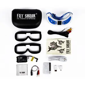 Fat Shark fpv gafas DominatorV3 Modular WVGA Headset, FPV Drone fatshark fpv gafas