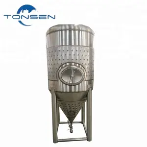 300l Stainless steel glycol conical 1000l fermentation tank