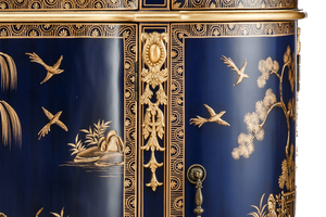 Armadio portaoggetti per <span class=keywords><strong>Hobby</strong></span> mobili per la casa consolle da tavolo in legno Design decorativo in stile retrò europeo antico solido 1 pezzo - Product Image 4