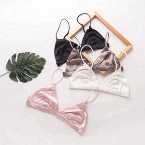 Personnalisé de haute qualité soie sans fil confortable <span class=keywords><strong>lingerie</strong></span> soutien-gorge - Product Image 5