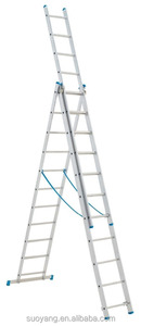 NUEVA <span class=keywords><strong>Escalera</strong></span> <span class=keywords><strong>de</strong></span> Andamio <span class=keywords><strong>Recta</strong></span> Plegable <span class=keywords><strong>de</strong></span> <span class=keywords><strong>Aluminio</strong></span> <span class=keywords><strong>de</strong></span> 8 <span class=keywords><strong>Metros</strong></span>, Práctica y Usada - Product Image 3