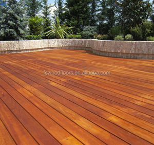 Teck bois extérieur de plancher de plate-forme - Product Image 1