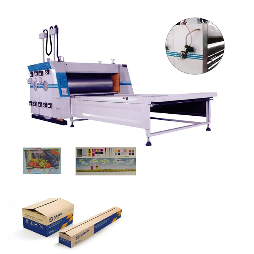 Automatic carton flute laminating machine cardboard corrugated making machine