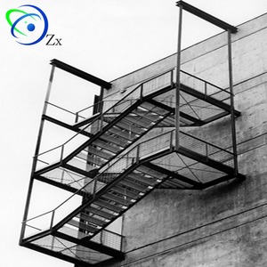 Escalera <span class=keywords><strong>de</strong></span> Escape <span class=keywords><strong>de</strong></span> Incendios <span class=keywords><strong>de</strong></span> Metal para Exteriores / <span class=keywords><strong>Escaleras</strong></span> <span class=keywords><strong>Prefabricadas</strong></span> <span class=keywords><strong>de</strong></span> Acero Dulce para Exteriores / Barandilla <span class=keywords><strong>de</strong></span> Escalera Prefabricada <span class=keywords><strong>de</strong></span> <span class=keywords><strong>Hierro</strong></span> Forjado - Product Image 6
