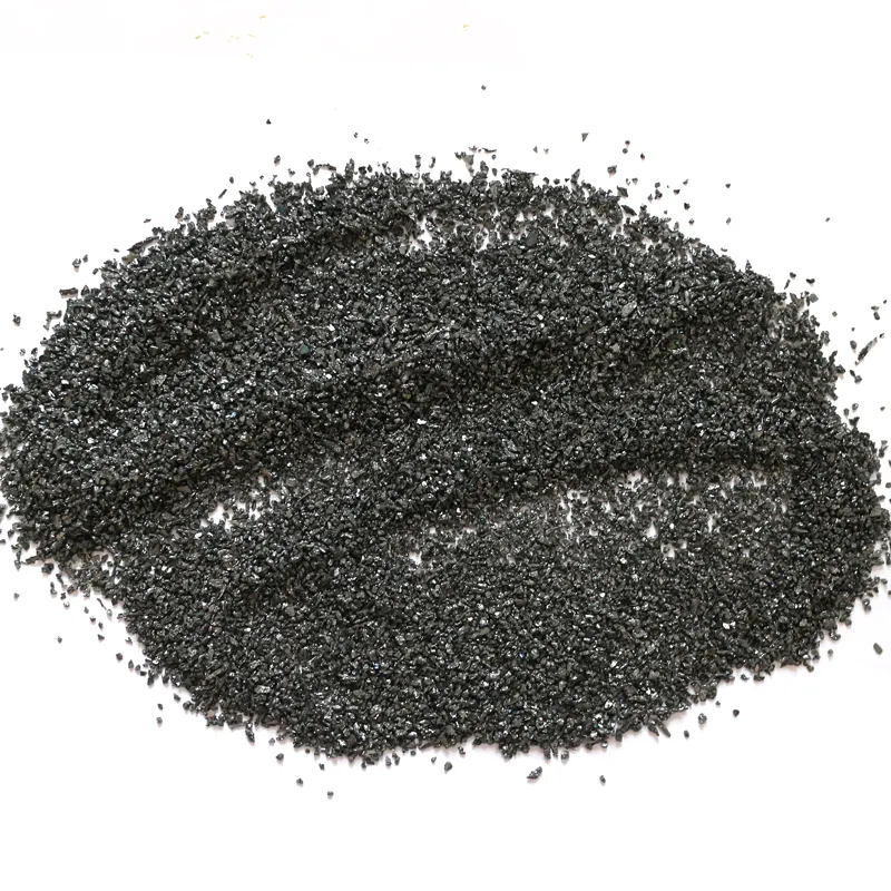 Fonte da fábrica de alta pureza carboneto de silício preto/carboneto de silício em pó preço do competidor