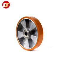 Roues de brouette industrielles robustes en polyuréthane à livraison rapide, capacité de charge de 800 kg