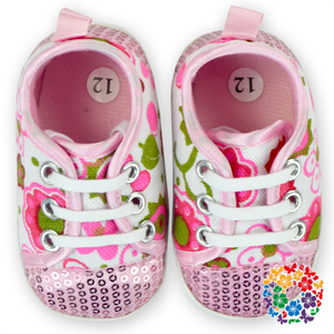 Chaussures orthopédiques pour <span class=keywords><strong>bébé</strong></span> mignonnes, motif floral, chaussures en toile pour <span class=keywords><strong>bébé</strong></span>, chaussures en dentelle, vente en gros, chaussures en cuir pour <span class=keywords><strong>bébé</strong></span> à semelle souple - Product Image 2