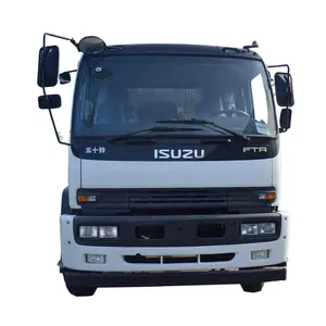 5-14 M3 Isuz NPR 10 Belakang Dimuat Truk Sampah untuk Dijual