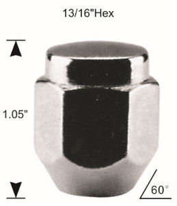 3/4 "(19mm) hex * 26.5mm, 1-pc <span class=keywords><strong>Bellota</strong></span>, tuerca de <span class=keywords><strong>la</strong></span> rueda, Tuercas de las ruedas - Product Image 1