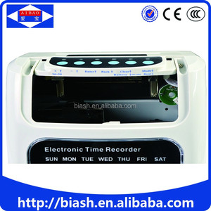 de registrador de tiempo de asistencia/máquina de tarjetas perforadas con función de trabajar horas extraordinarias - Product Image 5