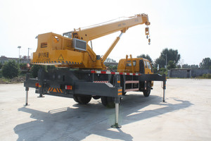 Venta caliente 10 ton hydrauiic telescópica mini piso construcción grúa para la venta - Product Image 4
