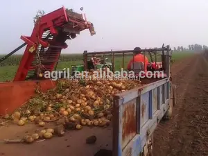 Neue design top qualität hydraulische traktor PTO verwenden automatische zwei reihen Kartoffel mähdrescher digger beet harvester